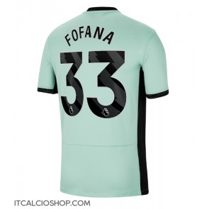 Chelsea Wesley Fofana #33 Terza Maglia 2023-24 Manica Corta